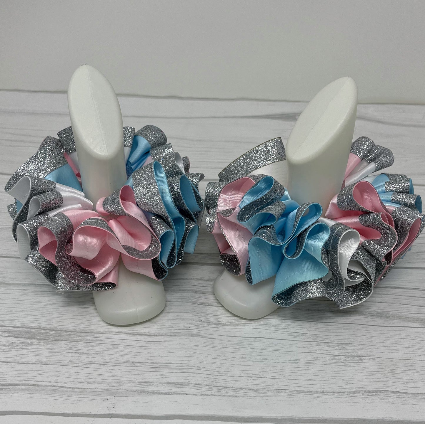 Icy Pink Winter Tutu Anklets