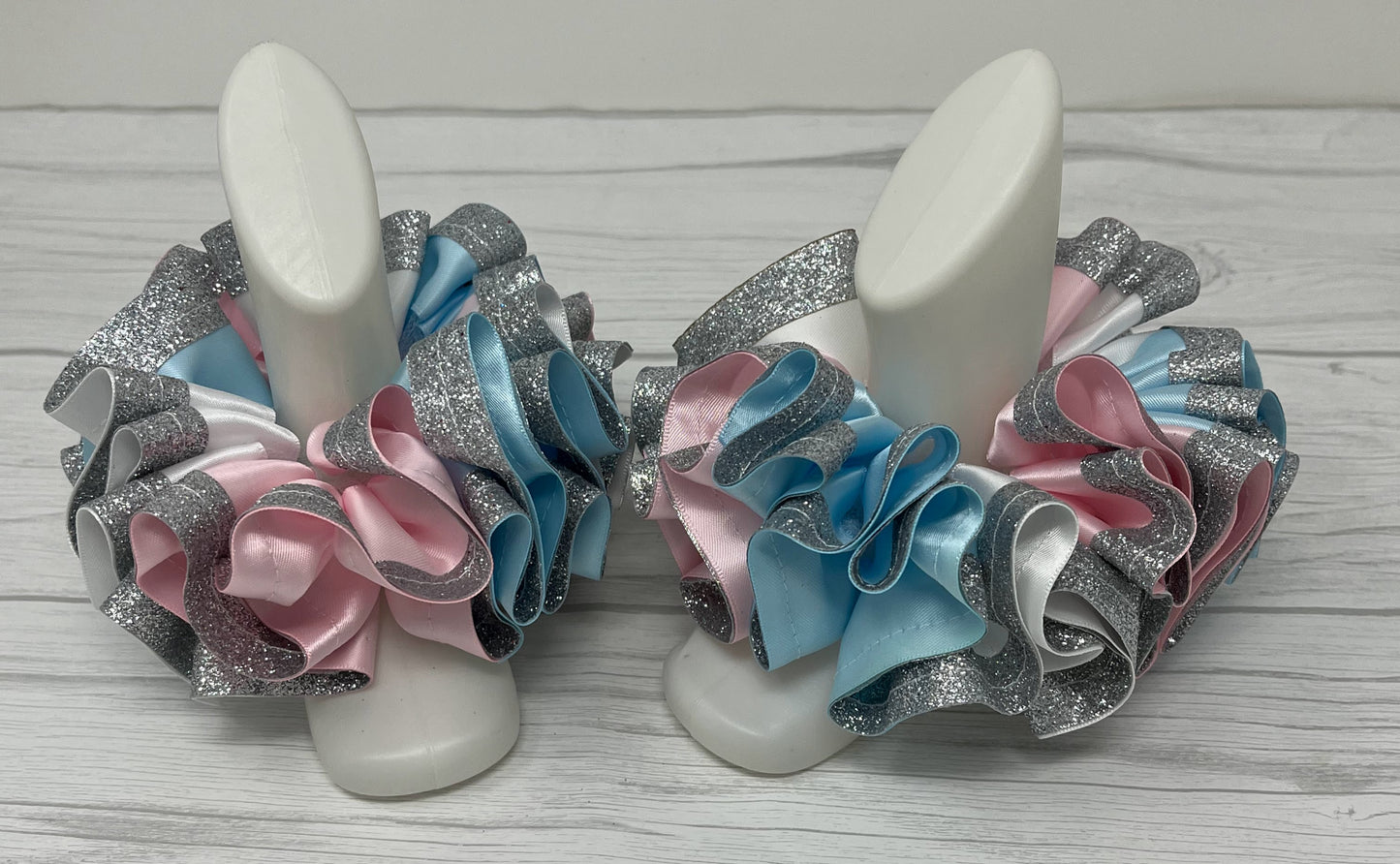 Icy Pink Winter Tutu Anklets