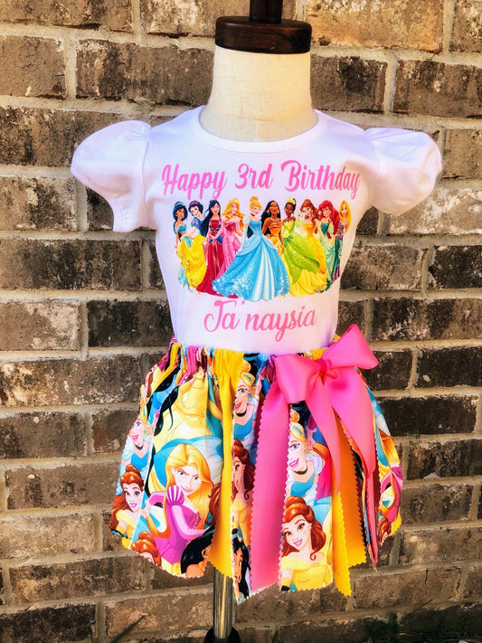 Princess Fabric Tutu Set