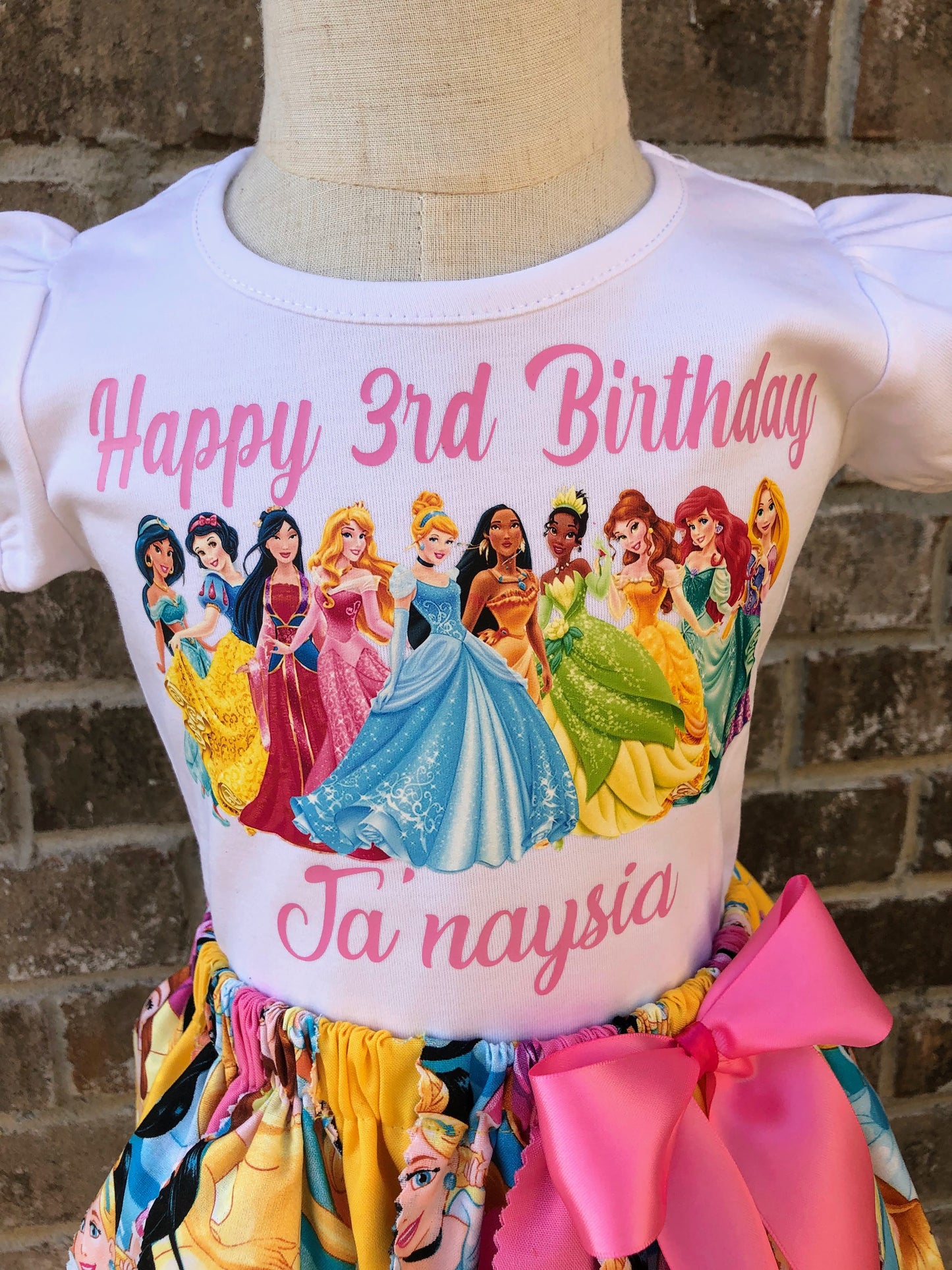 Princess Fabric Tutu Set