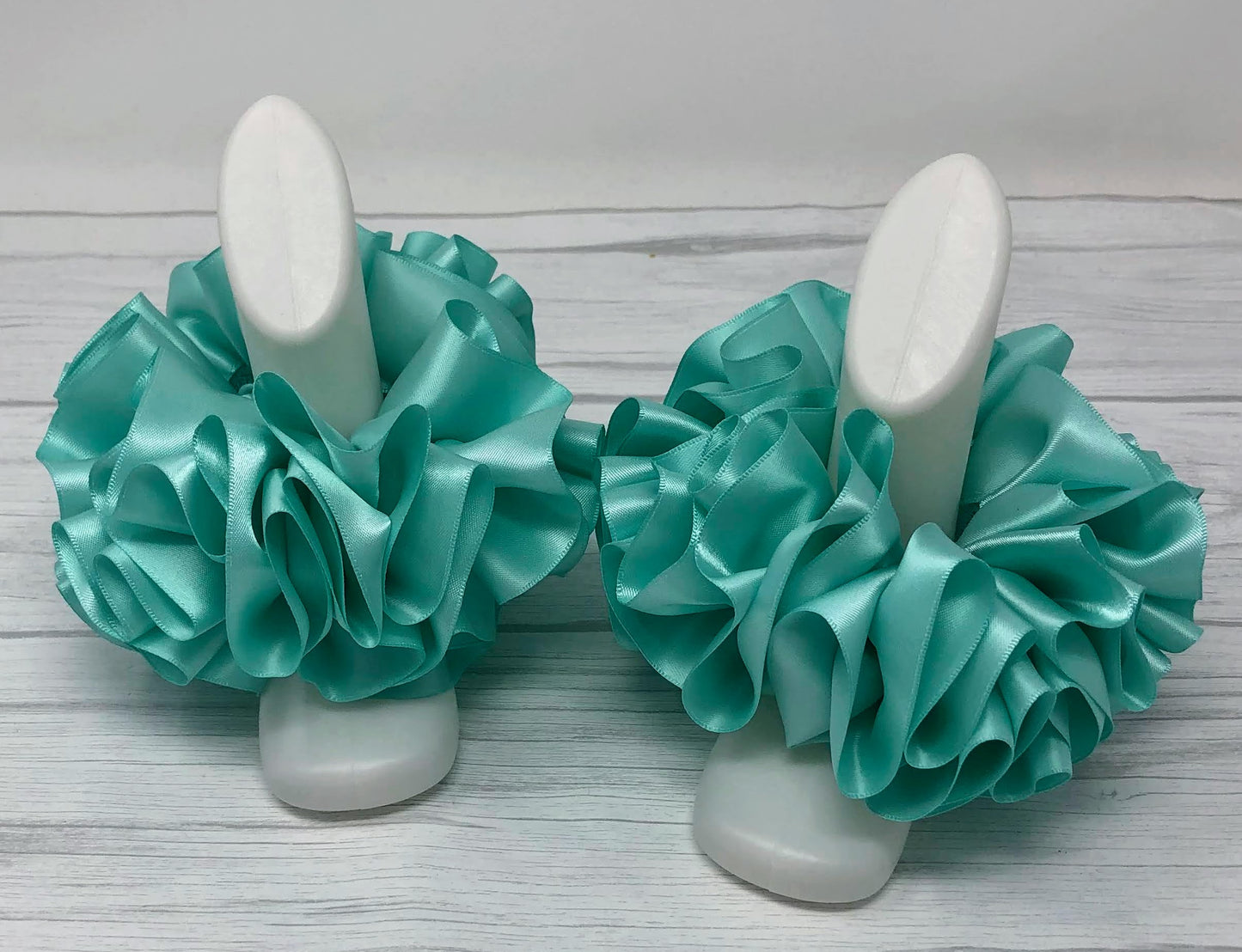 Aqua Tutu Anklets