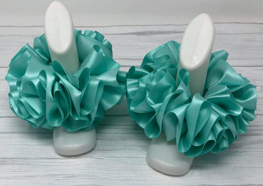 Aqua Tutu Anklets