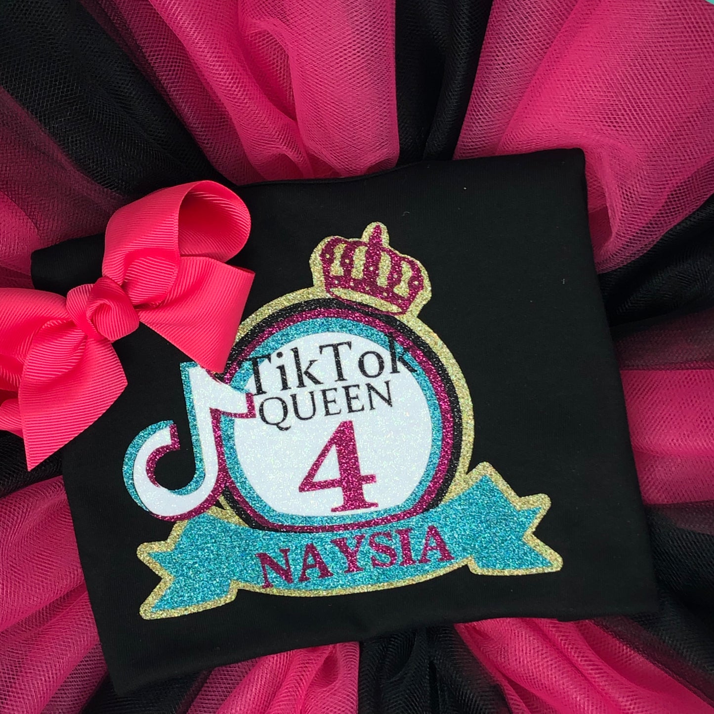 Tiktok Queen Tutu Set