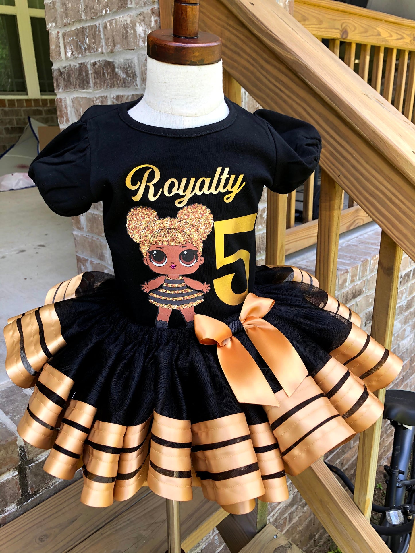 Queen Bee Tutu Set