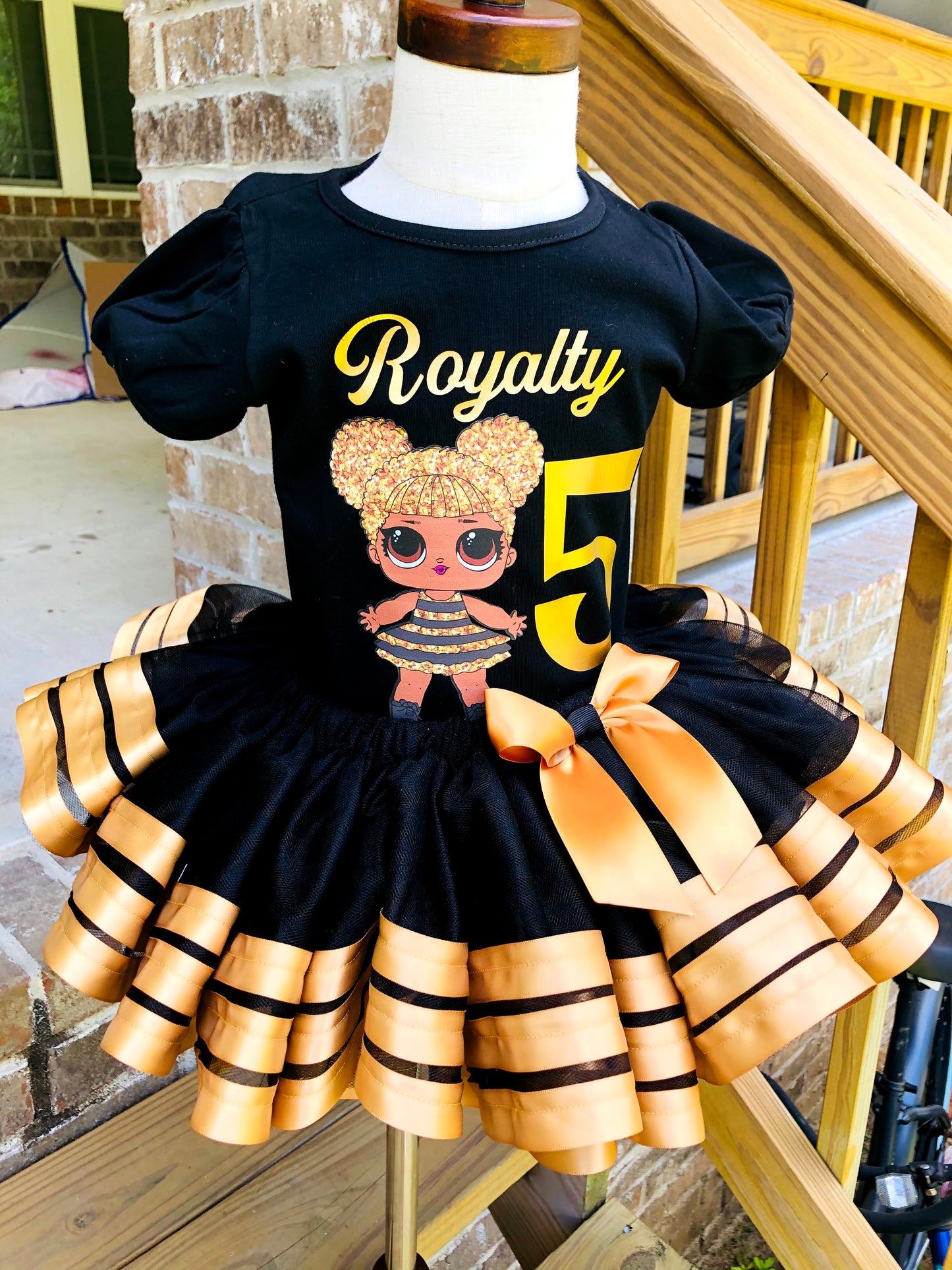 Queen Bee Tutu Set