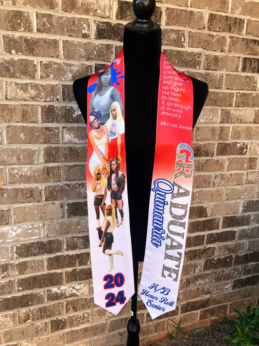 Personlize Graduation Stole