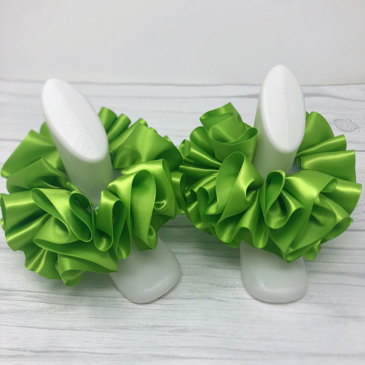 Lime Green Tutu Anklets