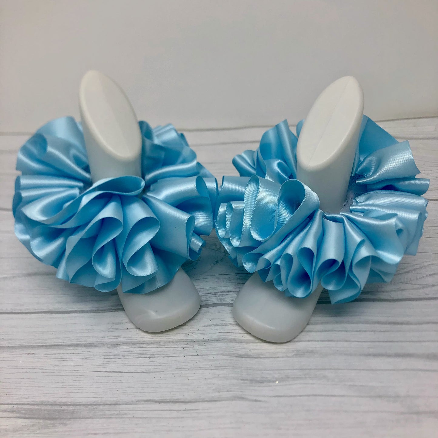 Light Blue Tutu Anklets