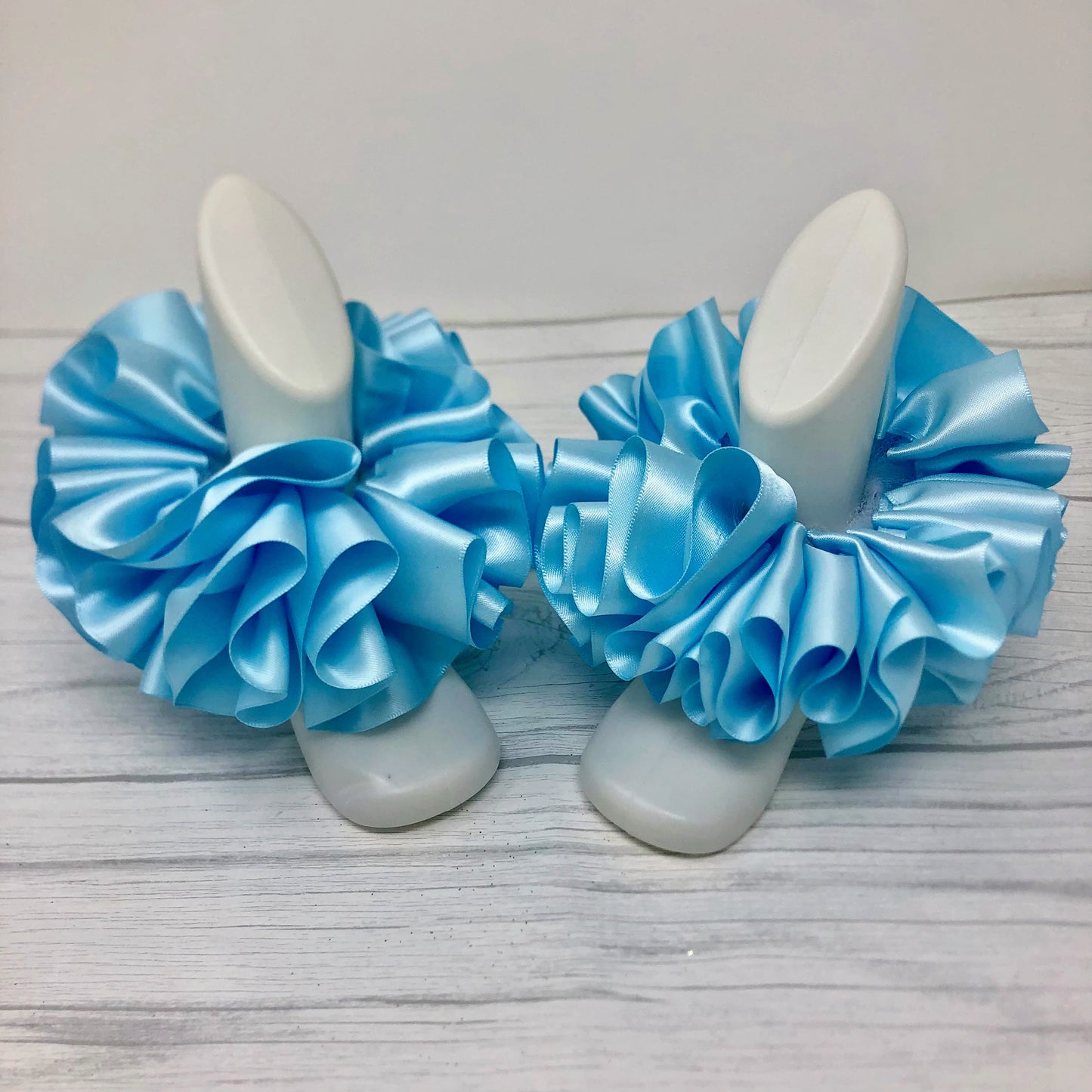 Light Blue Tutu Anklets