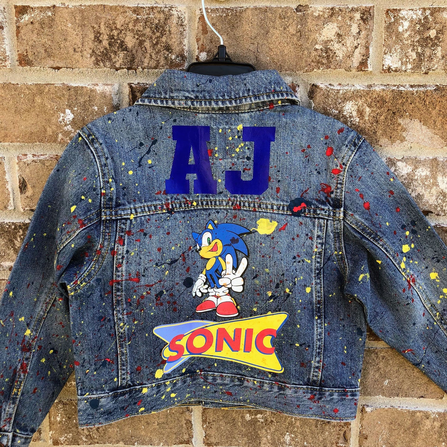 Boys Custom Denim and Jacket Set