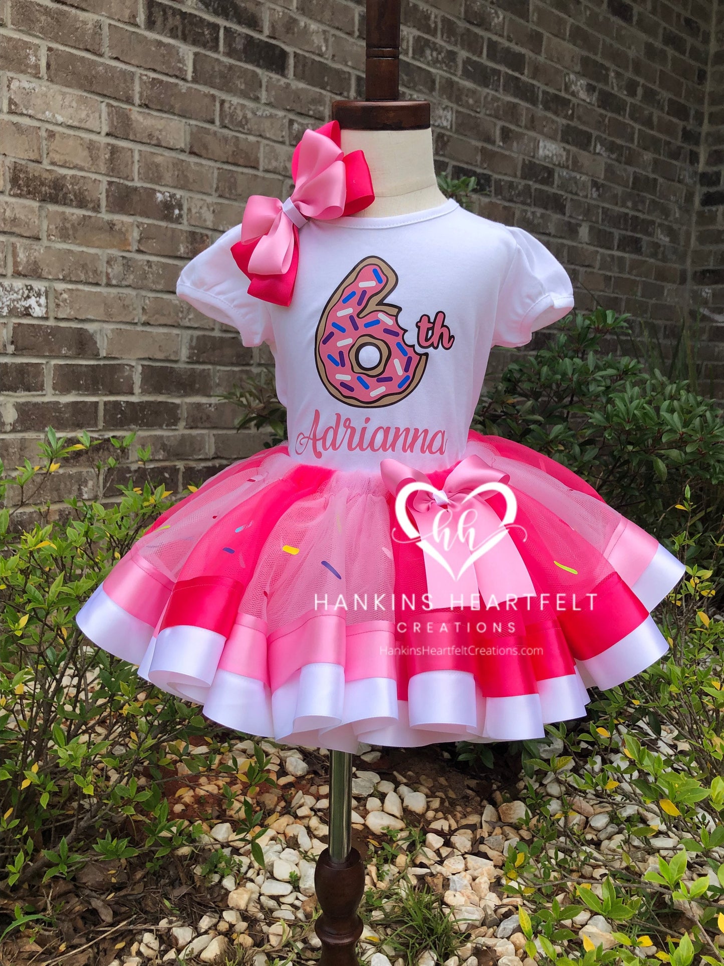 Donut Sprinkle Tutu Set