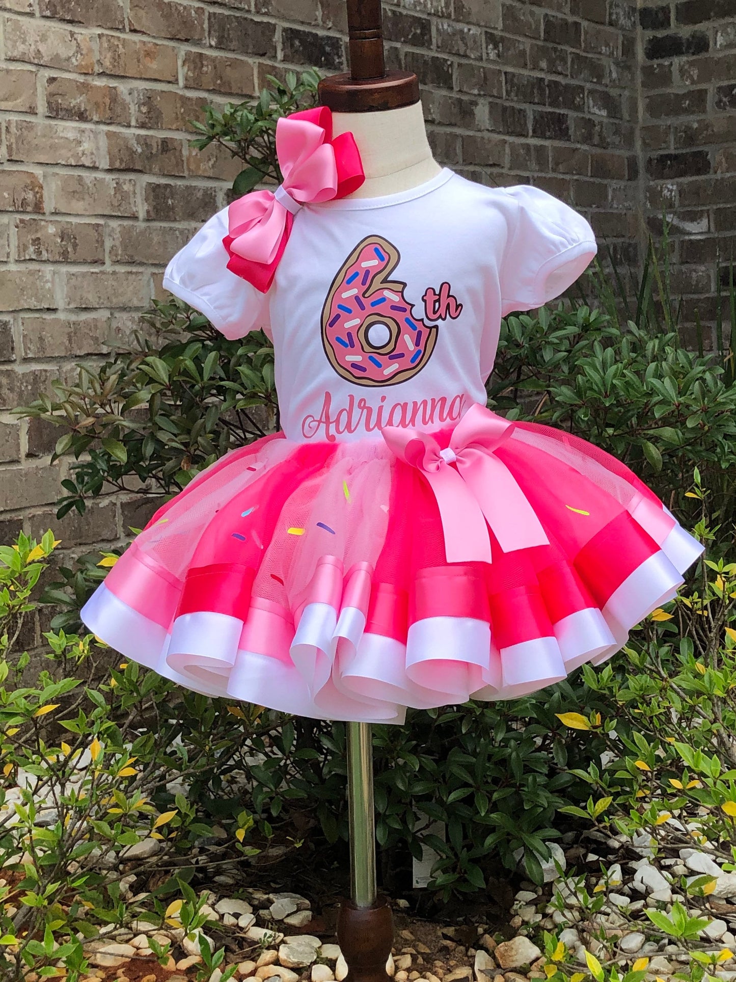 Donut Sprinkle Tutu Set