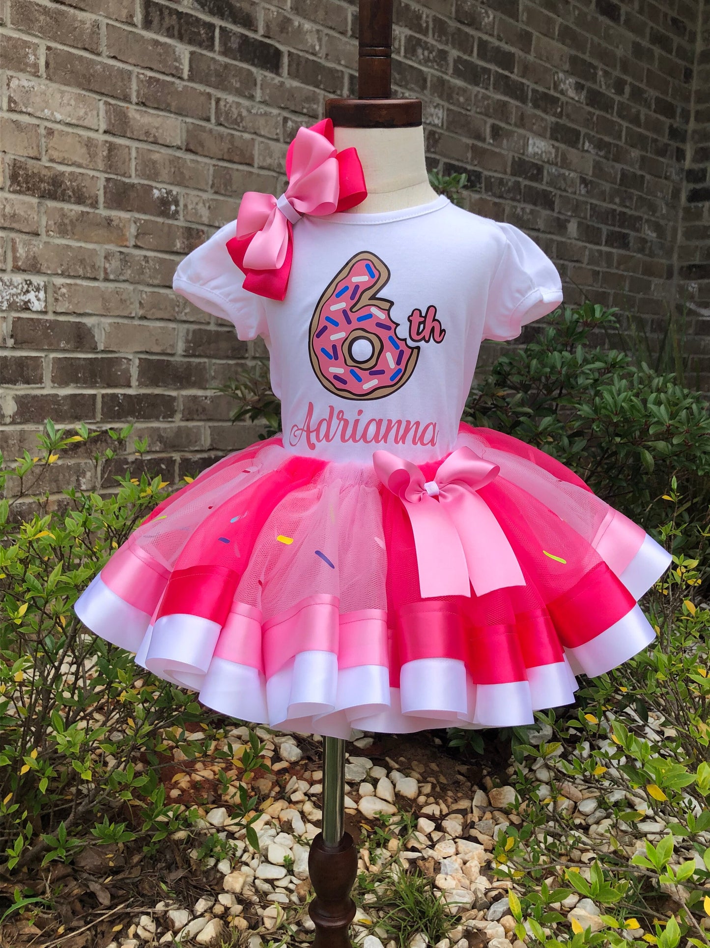 Donut Sprinkle Tutu Set