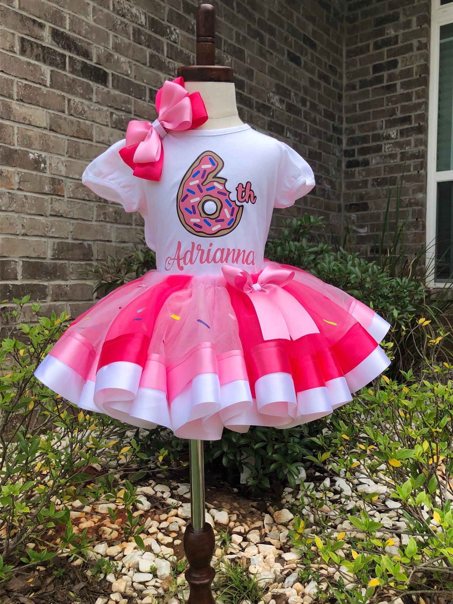 Donut Sprinkle Tutu Set