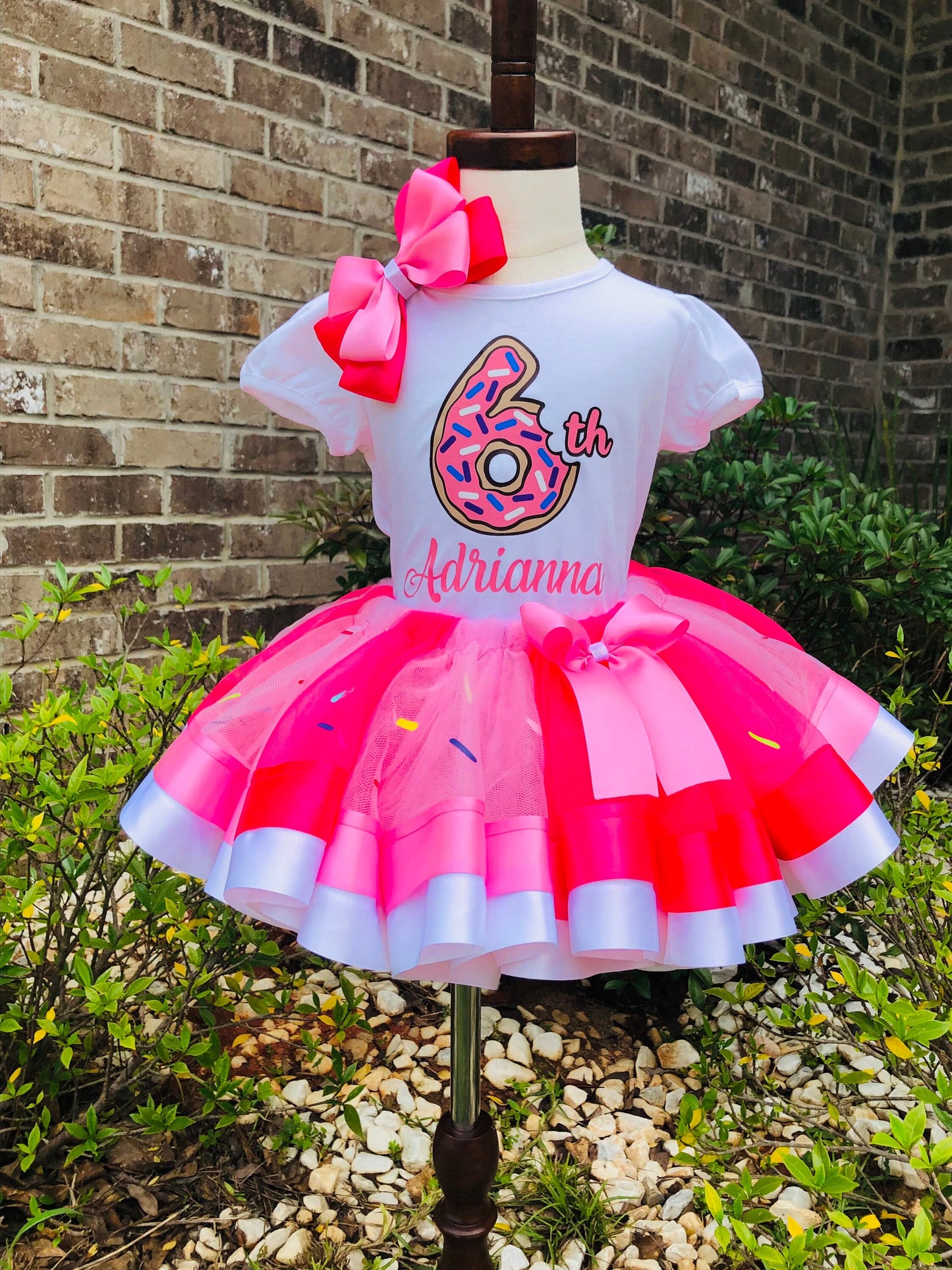 Donut Sprinkle Tutu Set