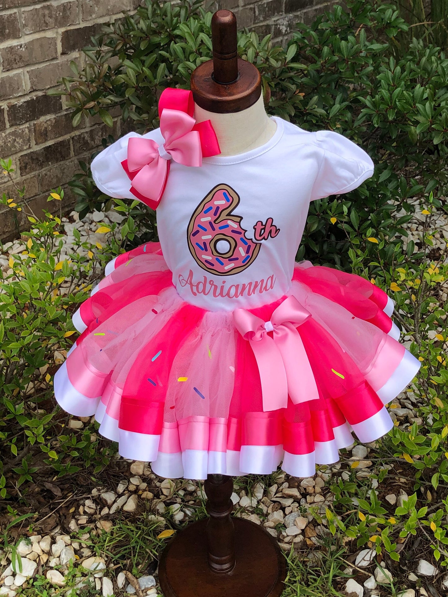 Donut Sprinkle Tutu Set