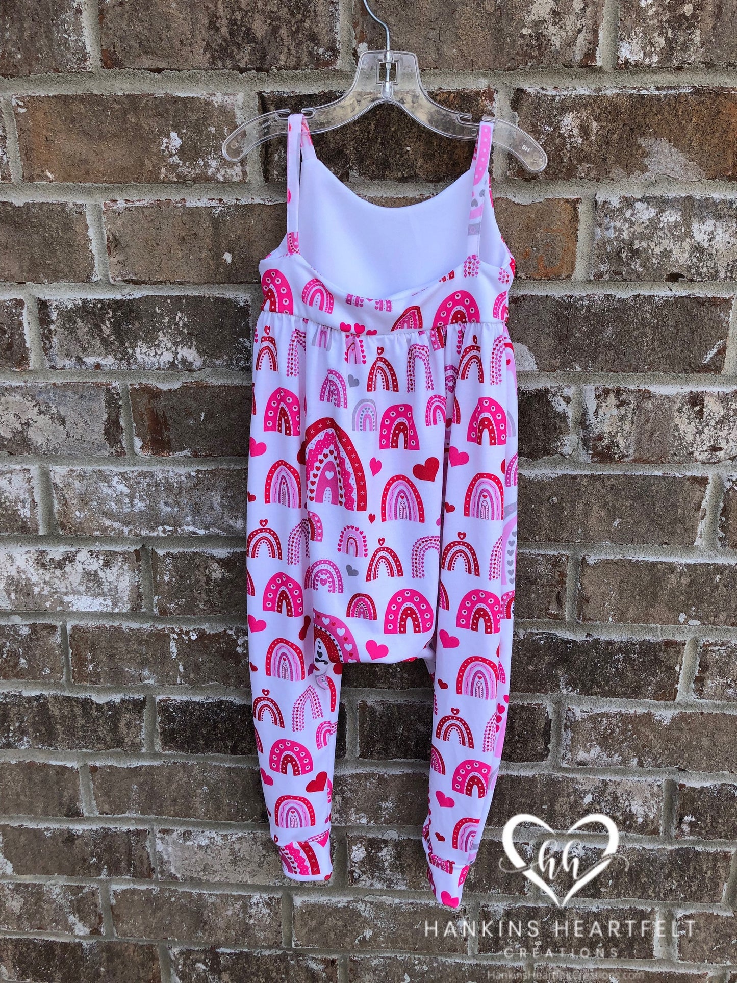 Rainbow & Heart Romper