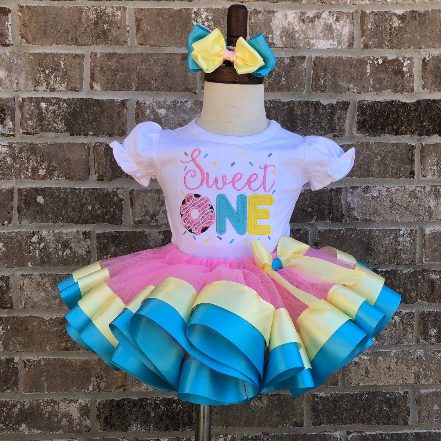 Sweet One Donut Tutu Set