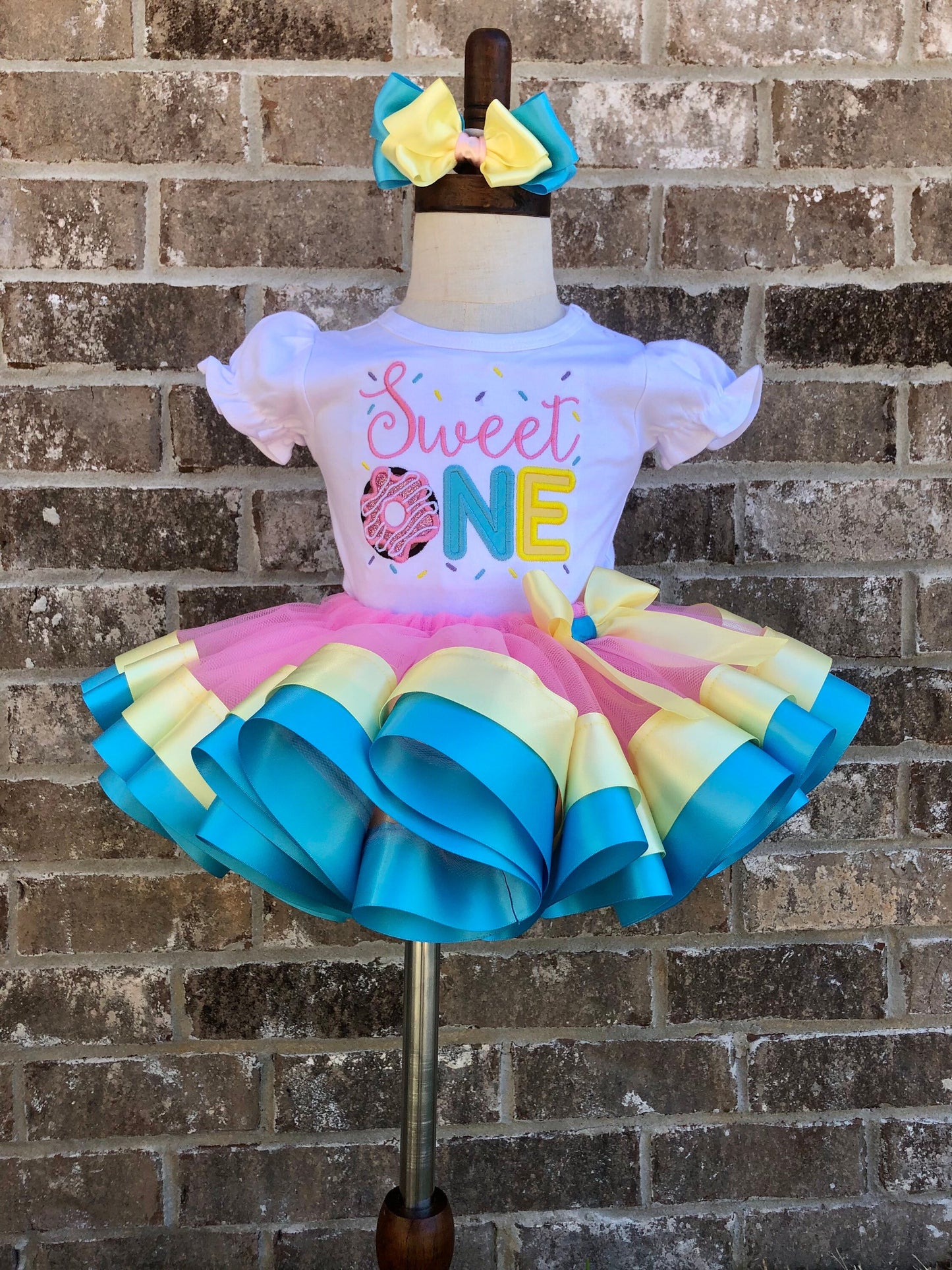 Sweet One Donut Tutu Set