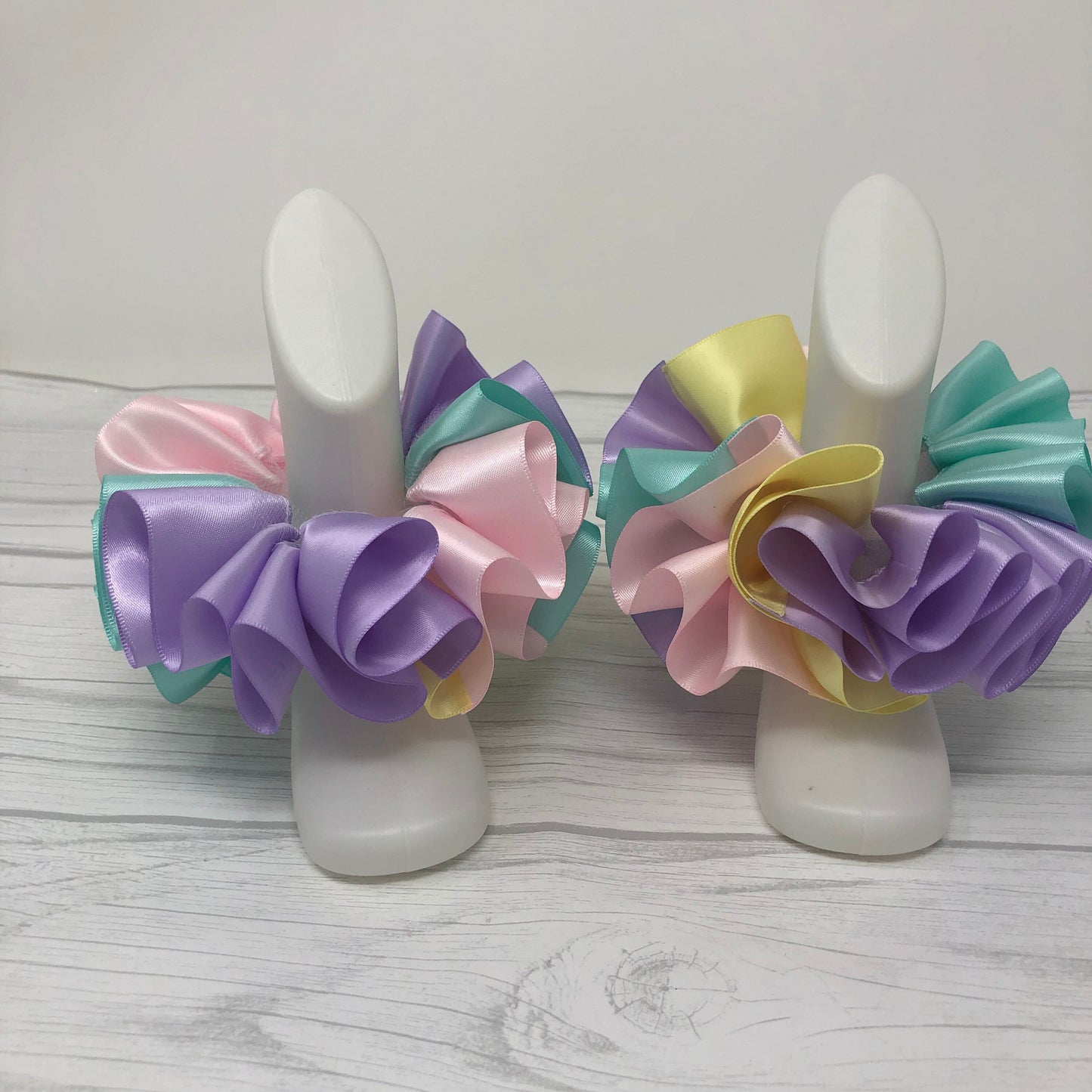 Cotton Candy Tutu Anklets