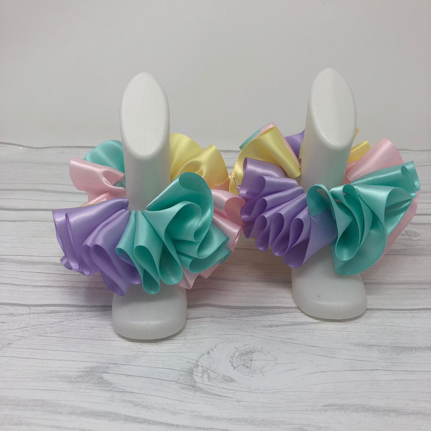 Cotton Candy Tutu Anklets