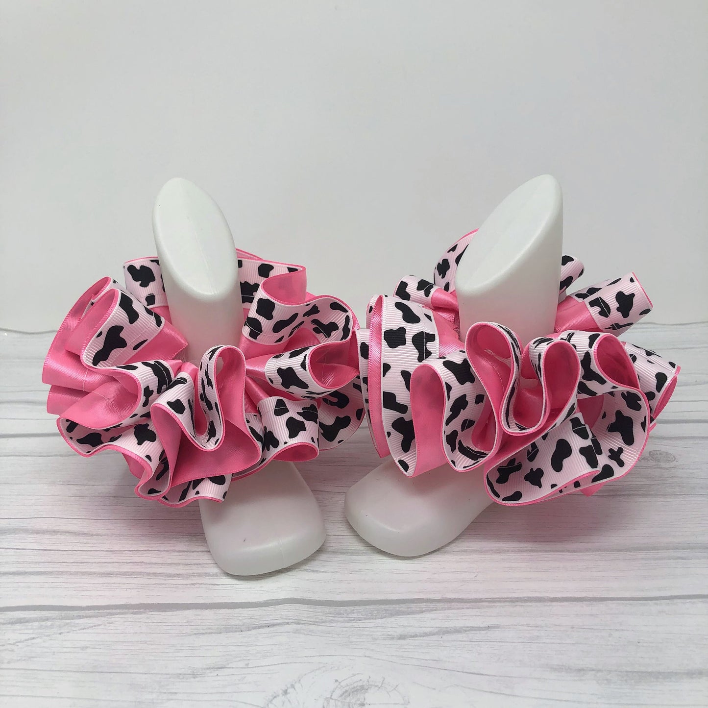 Cow Print Tutu Anklets