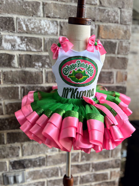 Cabbage Patch Tutu Set