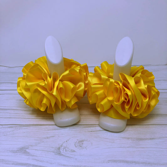 Golden Yellow Tutu Anklets