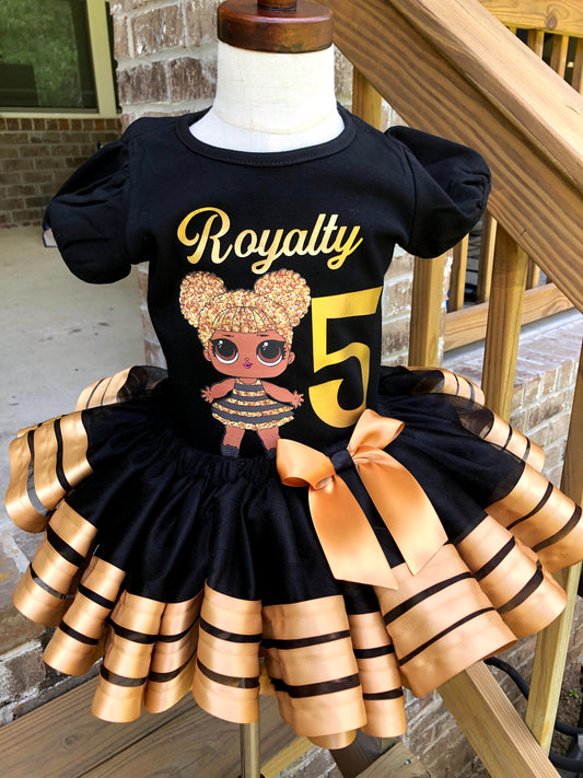 Queen Bee Tutu Set