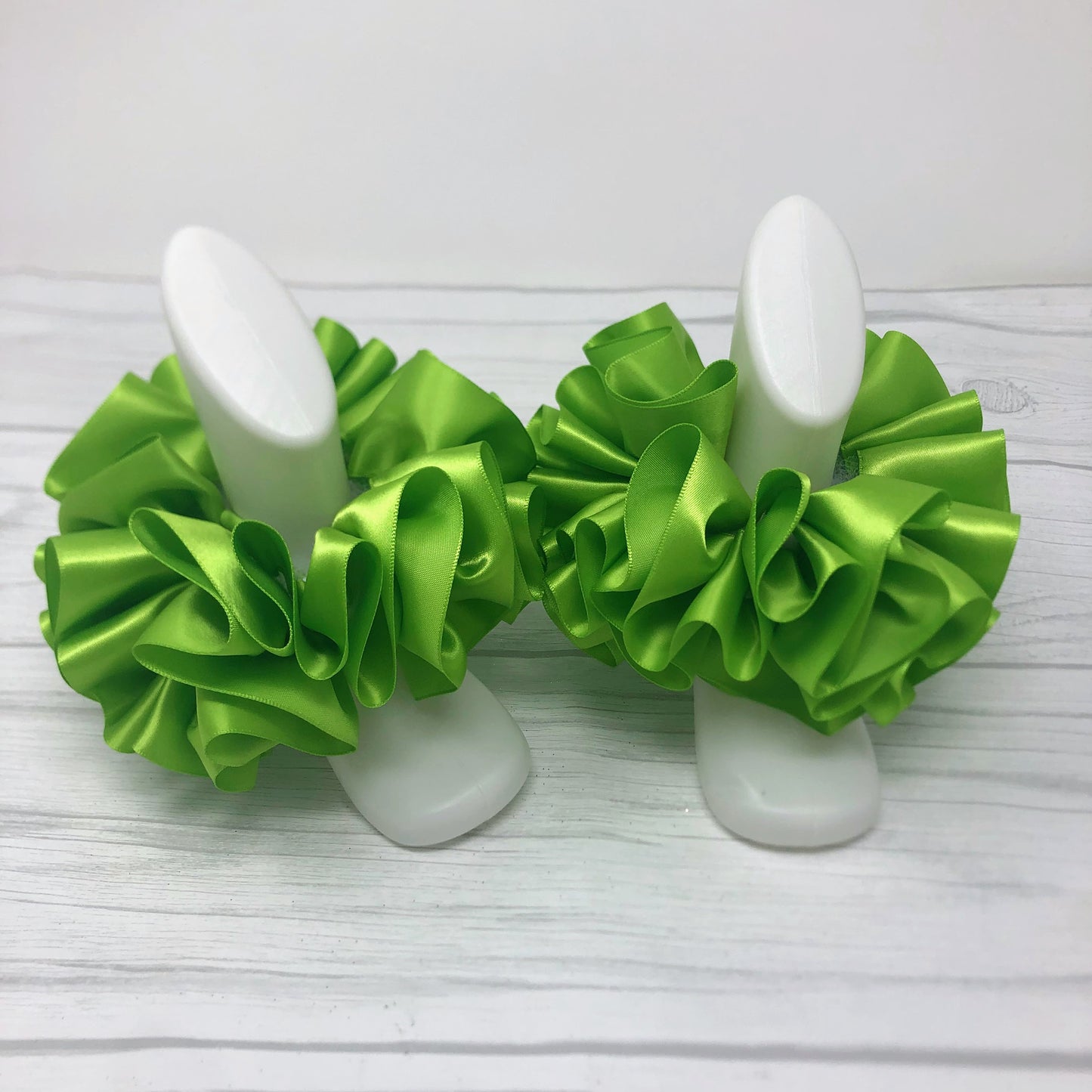 Lime Green Tutu Anklets