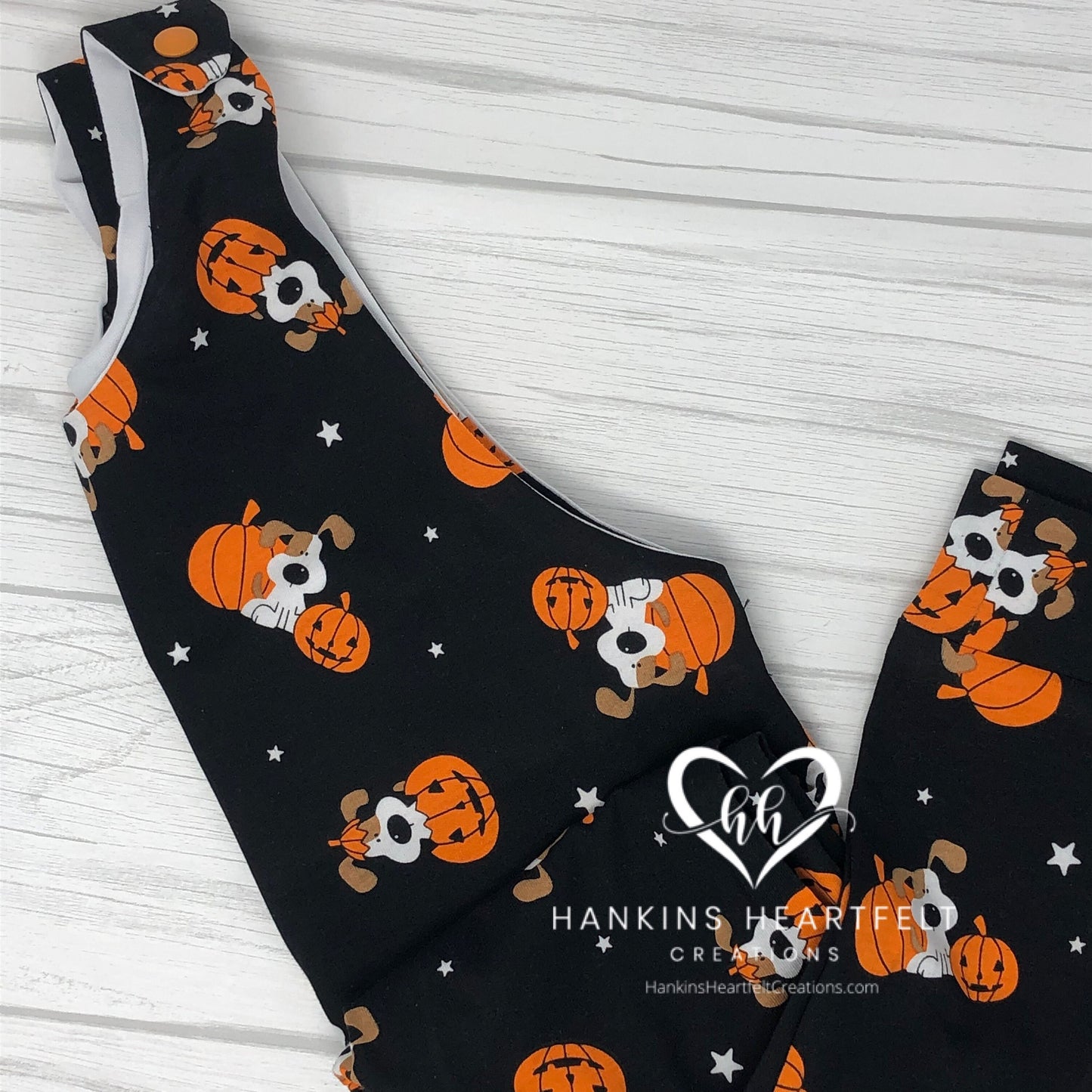 Halloween Pumpkin Romper