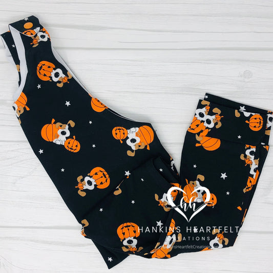 Halloween Pumpkin Romper