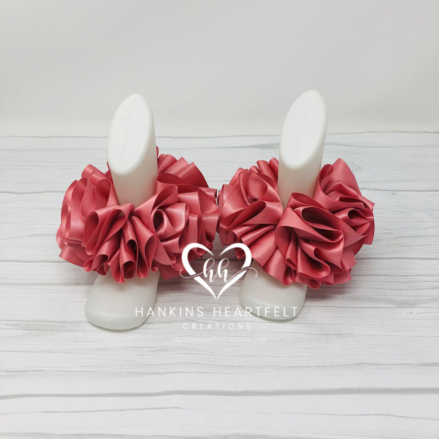 Coral Tutu Anklets