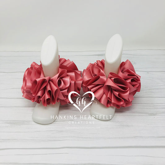 Coral Tutu Anklets