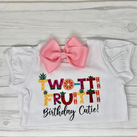 Twotti Fruitti, Birthday Shirt