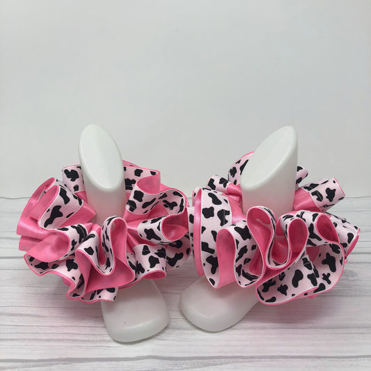 Cow Print Tutu Anklets